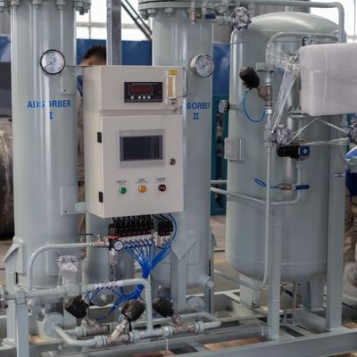 Contenedor de 20 pies Compacto PSA Generadores de gas de nitrógeno Automatizado en funcionamiento