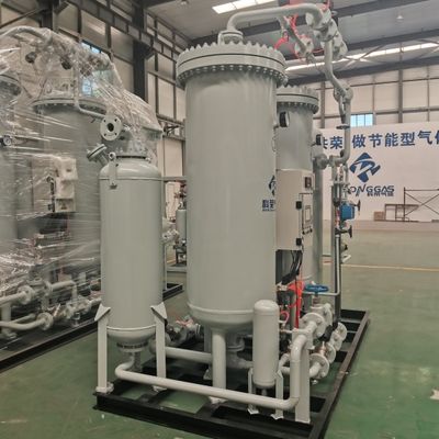 Producción de gas de nitrógeno totalmente automática con recipiente a presión certificado