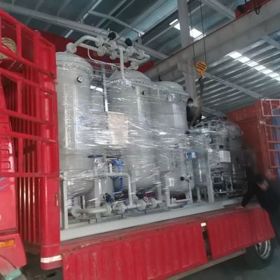 Unidad de PSA de generador de nitrógeno de contenedor ISO con transporte fácil ASME