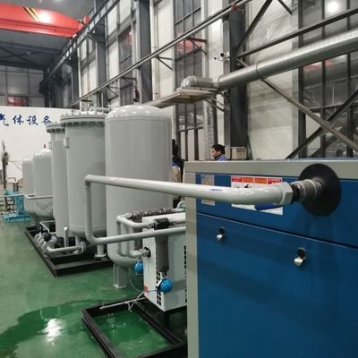 Producción de gas de nitrógeno PSA de acero al carbono con recipiente a presión certificado