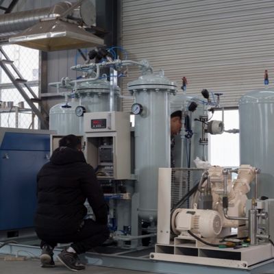 Generadores de gas de nitrógeno PSA de alta pureza de 220 Hz para el procesamiento de cobre