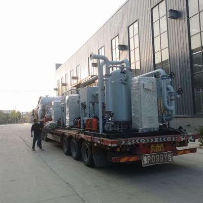 Máquina de recuperación de residuos de gas de reciclaje de gran capacidad para tubos de acero inoxidable