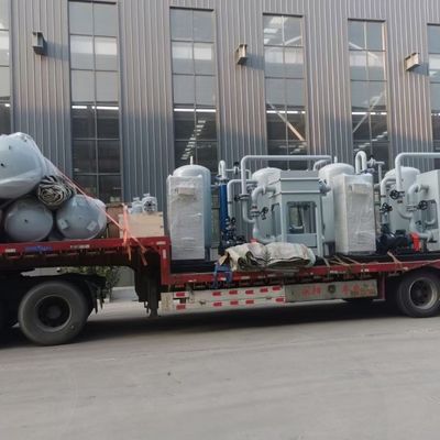 Máquina de recuperación de residuos de gas de reciclaje de gran capacidad para tubos de acero inoxidable