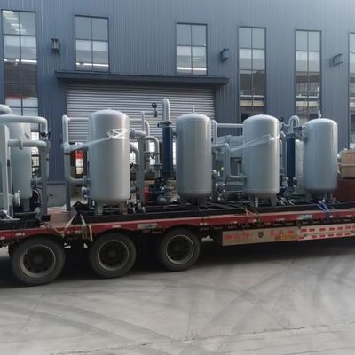 Máquina de recuperación de residuos de gas de reciclaje de baja presión de funcionamiento automático
