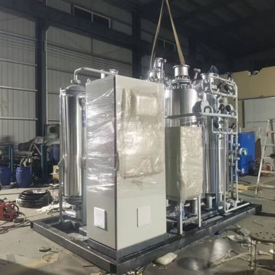 Tipo de contenedor Sistema de purificación de gas de gas de CO2 para la industria alimentaria