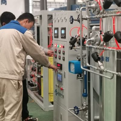 Máquina de recuperación de gas de dióxido de carbono con sistema de purificación de gas