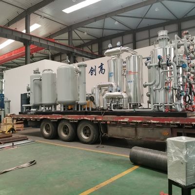 Sistema de recuperación de argón fácil de usar equipado con un monitor remoto