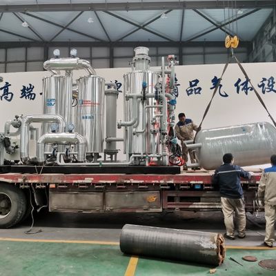 Sistema de recuperación del secador de gases de dióxido de carbono con monitor de pureza en línea