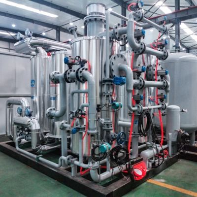 Sistema de purificación de gases de CO2 de acero inoxidable con monitor en línea