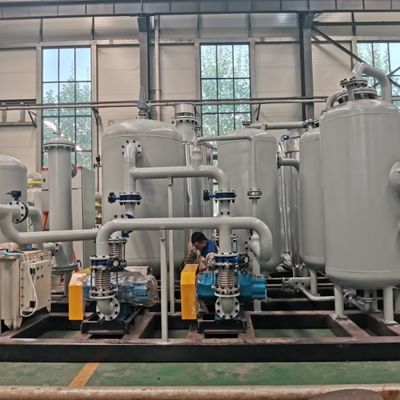Sistema de recuperación de gas de nitrógeno de alta capacidad para hierro y acero