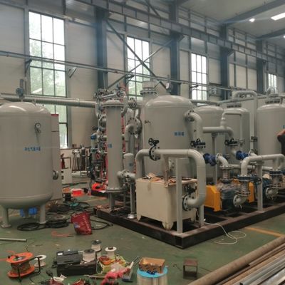 Sistema de recuperación de gas de nitrógeno de alta tasa de reciclaje para bandas de acero inoxidable
