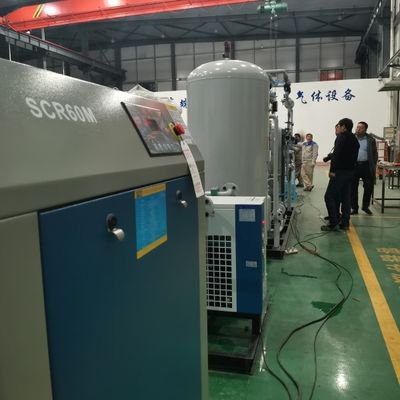 Generador de gas de nitrógeno totalmente automático del 90% al 99,9997% para polvo de tungsteno