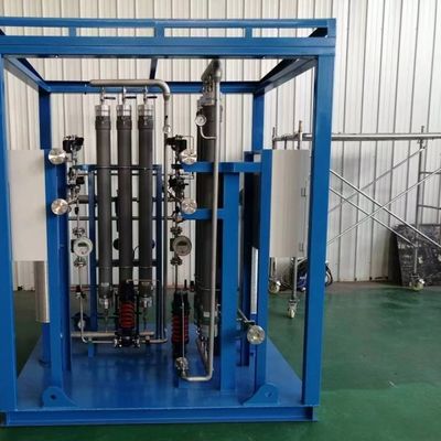 Sistema de membrana de nitrógeno para el generador de N2 de contenedores ISO
