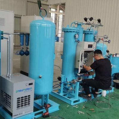 Máquina de fabricación de oxígeno PSA libre de aceite con certificado ASME