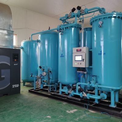 Máquina de producción de gas de oxígeno de ahorro de energía de 60 Hz con certificado ASME