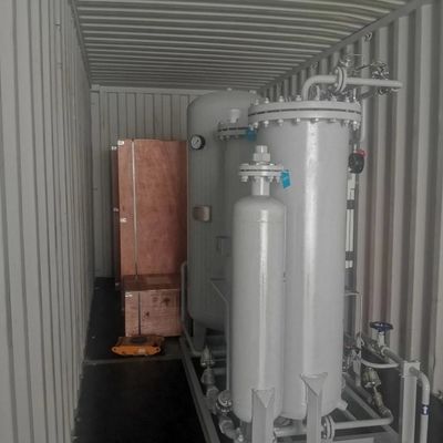 99% Contenedor de tamaño fácil de transporte generadores de gas de nitrógeno PSA