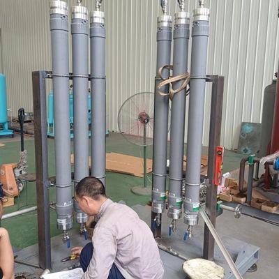 Equipo generador de nitrógeno de separación por membrana de ahorro de energía 460 V