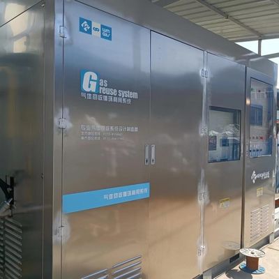 Sistema automático de recuperación de gas de hidrógeno en el lugar para la producción de recocido