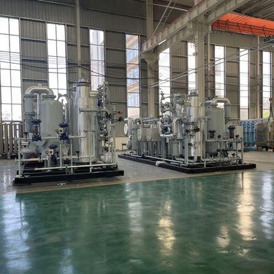 Sistema de recuperación automático de gas de alta pureza y compacto Fácil instalación