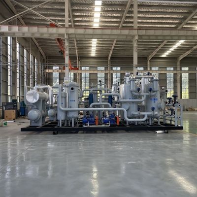Sistema de recuperación automático de gas de alta pureza y compacto Fácil instalación