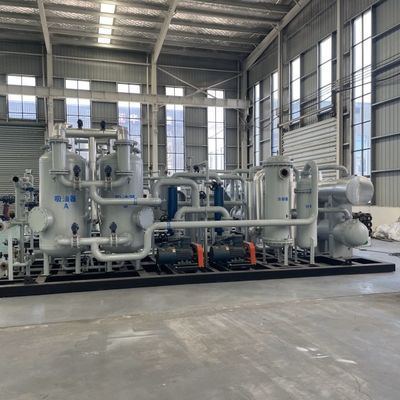 Sistema de recuperación de gas de reciclaje de alto rendimiento para tratamiento térmico
