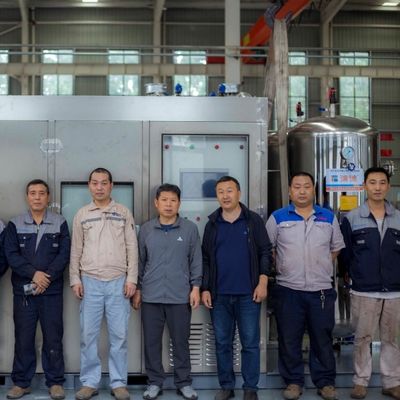 Sistema de recuperación de gas de hidrógeno de 300 Nm3h de acero inoxidable o de acero al carbono