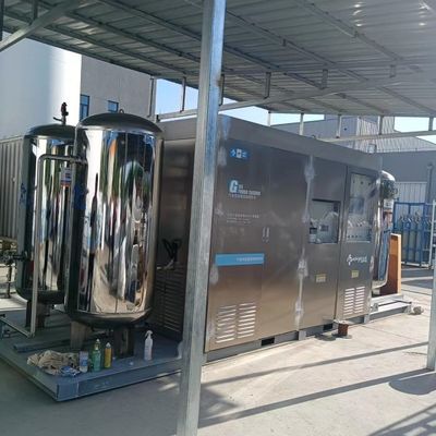 99Sistema de recuperación de gas de hidrógeno de pureza del 0,9% con certificación ISO9001
