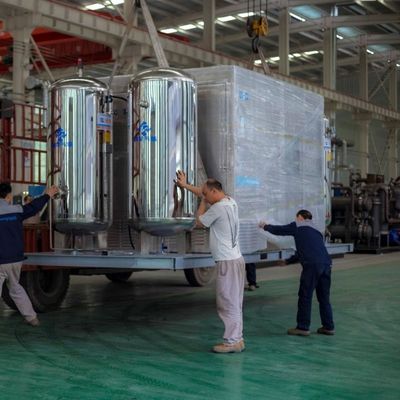 Unidad de recuperación de gas de operación automática para ahorrar energía en hornos de recocido