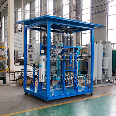 Generador automático de nitrógeno de membrana de deslizamiento para petróleo y gas