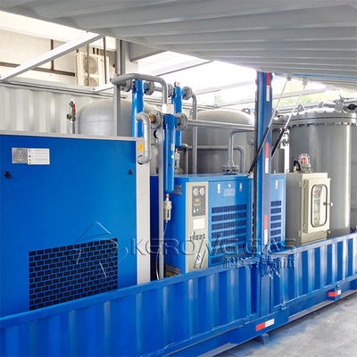 Seca de acero inoxidable a prueba de explosiones Argon Seca de gas Máquina automática