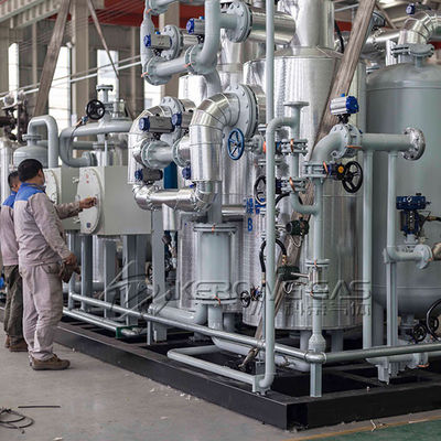 Máquina de recuperación de gas de nitrógeno de alta pureza de tamaño compacto con ASME