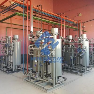 Unidad automática de crujido de amoníaco libre de carbono de energía verde con purificador