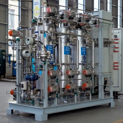Unidad de purificación de hidrógeno para electrolización de agua