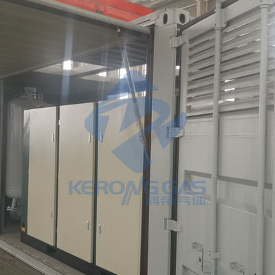 99.5% grado explosivo Máquina de nitrógeno N2 totalmente automática para la depuración de GNL