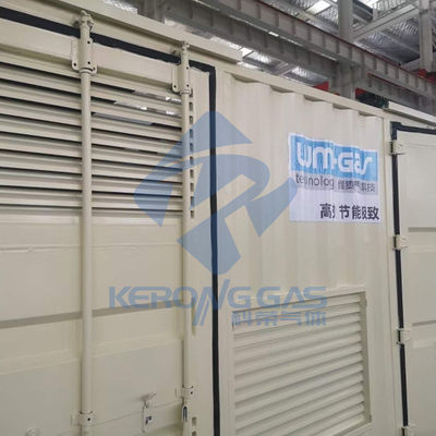 40HQ Instalación de generación de gas de nitrógeno contenido Vida útil larga Inicio automático
