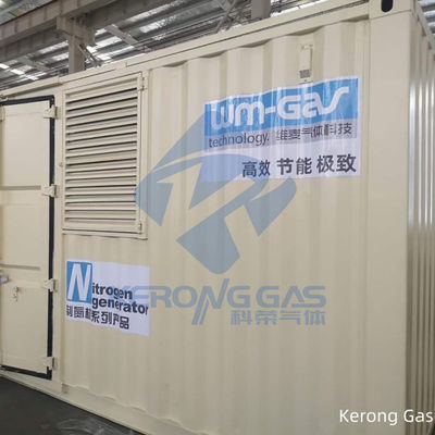 Planta de generación de gas de nitrógeno contenida de Skid 40HQ con certificado ASME