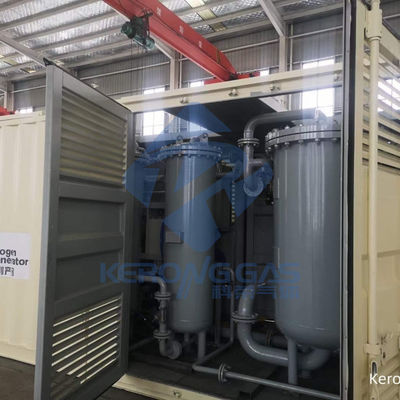 Máquina de generación de gas de nitrógeno de tipo móvil de fácil mantenimiento con ISO9001