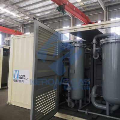 99.5% grado explosivo Máquina de nitrógeno N2 totalmente automática para la depuración de GNL