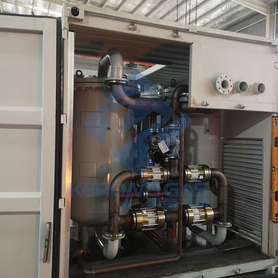 Máquina de generación de gas de nitrógeno de contenedor de 20 pies Bajo consumo de energía
