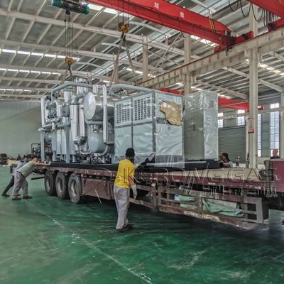 Sistema de recuperación de gas automático a baja presión en el sitio con unidad de secado certificada CE