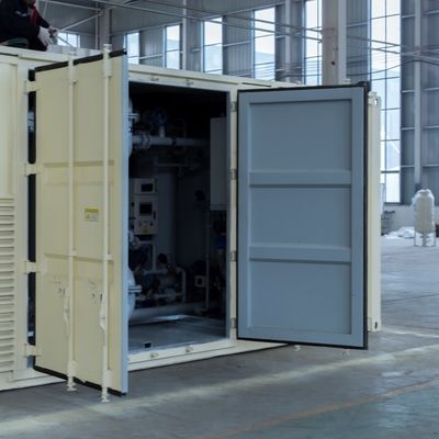 990,5% de pureza Máquina de nitrógeno N2 de funcionamiento totalmente automático para la purga