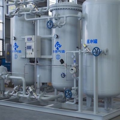 Máquina de nitrógeno N2 de gran capacidad 98% de pureza estable para petróleo y gas