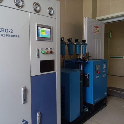 380V de acero inoxidable 40 GP contenedor pequeña planta de oxígeno basado en PSA en el sitio