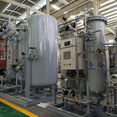 Planta de generación de gas de nitrógeno de contenedores automáticos en el lugar con gran caudal