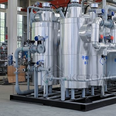Sistema de recuperación de hidrógeno de gran caudal automático instalado en el sitio