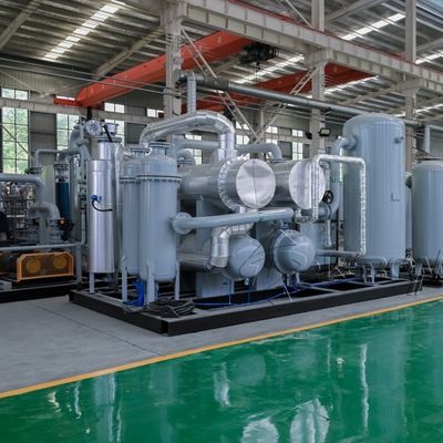 Sistema de recuperación de gas de hidrógeno de la industria del hierro y el acero con monitor remoto