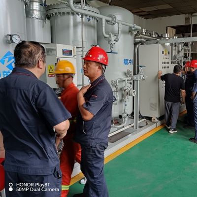 20NM3HR 99,999% Purificador de generación de gas de nitrógeno de acero carbono de alta pureza