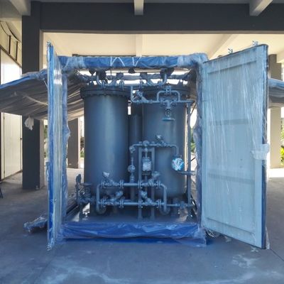 500SCFM ISO Contenedor de envío Planta de generación de gas nitrógeno No se necesita instalación