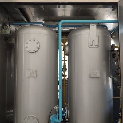 Planta de generación de gas nitrógeno de contenedor totalmente automática con cilindros de llenado