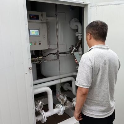 Producción automática de generadores de gas de nitrógeno Psa paquete en contenedor tipo móvil